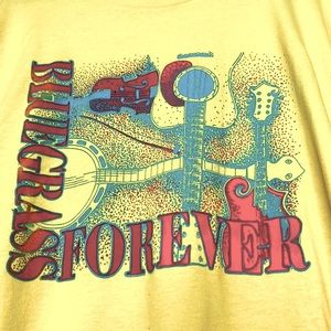 Vintage single stitch Music shirt